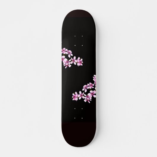 cherry flowers skateboard (Vorne)