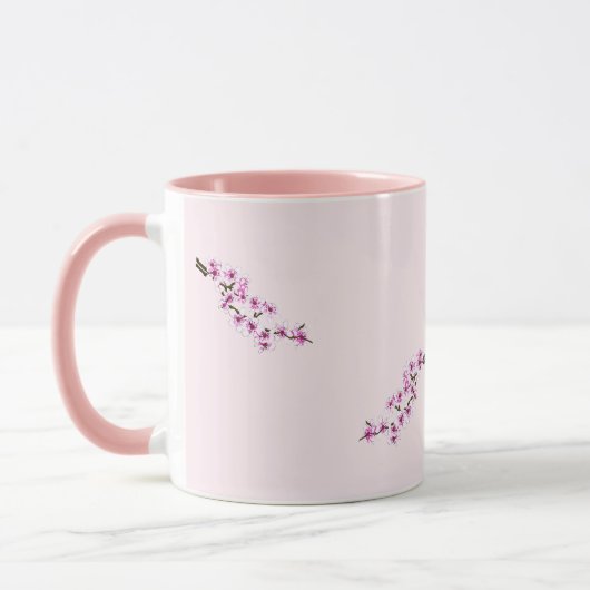 Cherry flowers tasse (Links)