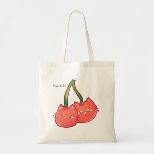 Cherry Fruchtkatzen Tragetasche (Vorne)