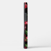 Cherry Fruit auf schwarz Case-Mate iPhone Hülle (Rückseite / Rechts)