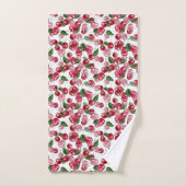 Cherry Fruit-Muster Badhandtuch Set (Handtuch)
