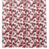 Cherry Fruit-Muster Duschvorhang (Vorderseite)