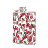 Cherry Fruit-Muster Flachmann (Links)