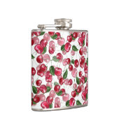 Cherry Fruit-Muster Flachmann (Rechts)