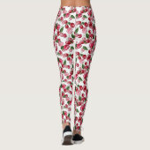 Cherry Fruit-Muster Leggings (Rückseite)