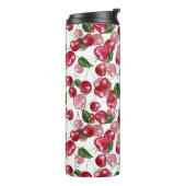 Cherry Fruit-Muster Thermosbecher (Nach links gedreht)
