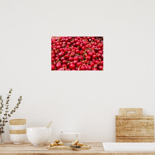 Cherry Galore Poster (Küche)