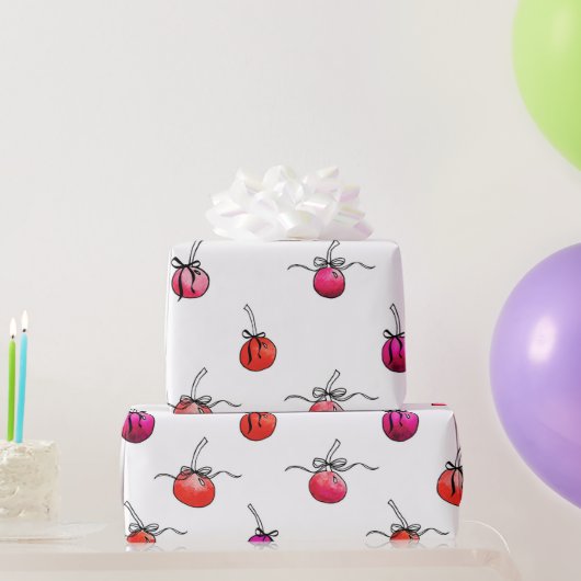 Cherry Geschenkpapier (Partygeschenke)