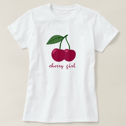 Cherry Girl T-Shirt (Design vorne)