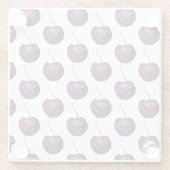 Cherry Glass Untersetzer (Rückseite)