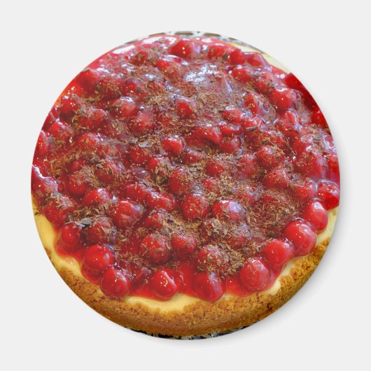 Cherry Graham Cheesecake Magnet (Vorne)