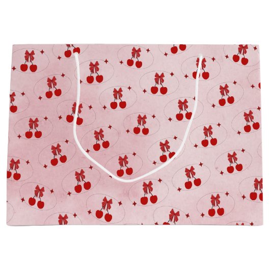 Cherry Große Geschenktüte (Vorderseite)