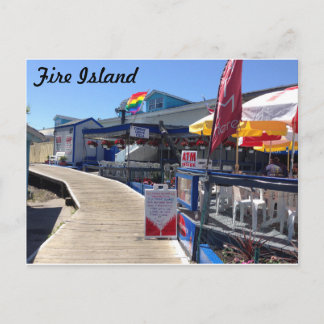 Cherry Grove, Feuerinsel Postkarte