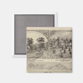 Cherry Grove, Hillside Farm Magnet (Vorderseite/Rückseite)