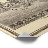 Cherry Grove, Hillside Farm Poster (Ecke)