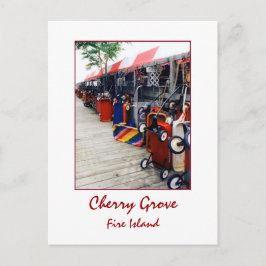 'Cherry Grove Pride Wagon' Postkarte