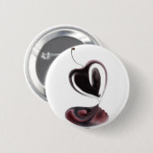 Cherry Heart Button (Vorne & Hinten)