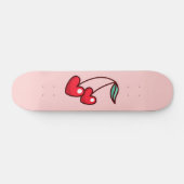 Cherry Heart Skateboard (Horizontal)