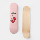 Cherry Heart Skateboard (Vorderseite)