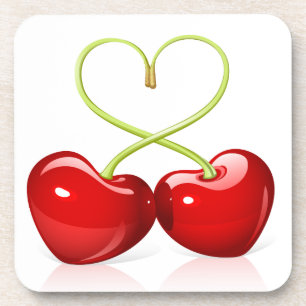 Cherry Heart Untersetzer