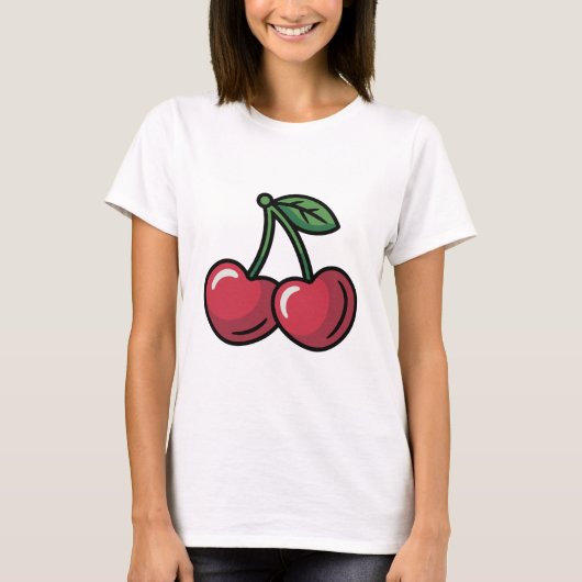Cherry Hearts T-Shirt (Vorderseite)