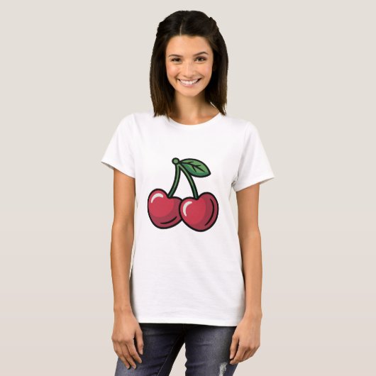 Cherry Hearts T-Shirt (Vorne ganz)