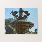 Cherry Hill Fountain Central Park NYC Puzzle (Horizontal)