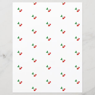 Cherry Hütte Scrapbook Paper