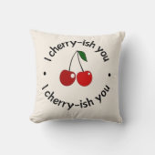 Cherry-ish you kissen (Vorderseite)