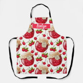 Cherry Jam All-over Print-Schürze Schürze (Vorderseite)