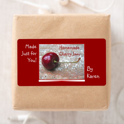 Cherry-Jam-Label (Insitu)