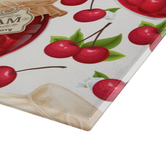 Cherry Jam Schneidebrett (Ecke)