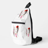 Cherry Japan Pastel Sakura Crossbody Bag (Rechte Ecke)