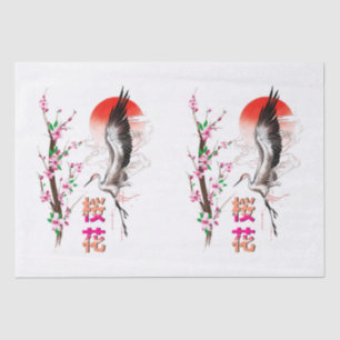 Cherry Japan Pastel Sakura Seidenpapier