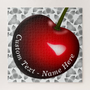 Cherry Jigsaw Puzzle Geschenk - Benutzerdefinierte
