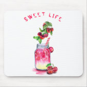 Cherry Juice Cool Drink Frucht Maus Pad Mousepad (Vorne)