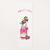 Cherry Juice Cool Drink Frucht Yoga Mat Yogamatte (Vorderseite)