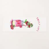 Cherry Juice Cool Drink Frucht Yoga Mat Yogamatte (Vorderseite (Horizontal))