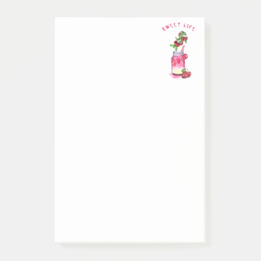 Cherry Juice Cool Drink Post-it® Notes Post-it Klebezettel (Vorderseite)