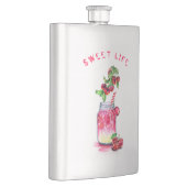 Cherry Juice Drink Flask - Benutzerdefinierter Tex Flachmann (Rechts)