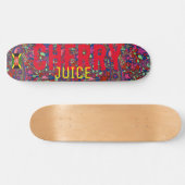 CHERRY JUICE Skateboard (Horizontal)