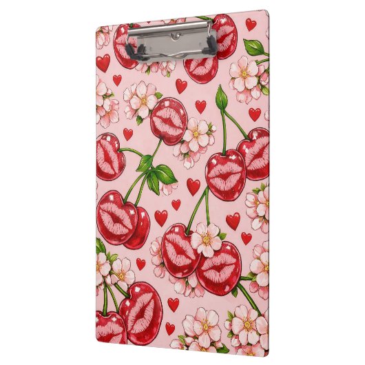 Cherry Kiss Clipboard Klemmbrett (Links)