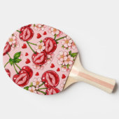 Cherry Kiss Ping Pong Paddle Tischtennis Schläger (Seitenansicht)