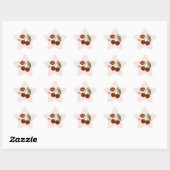 Cherry Kiss Star Sticker Sheet (Blatt)
