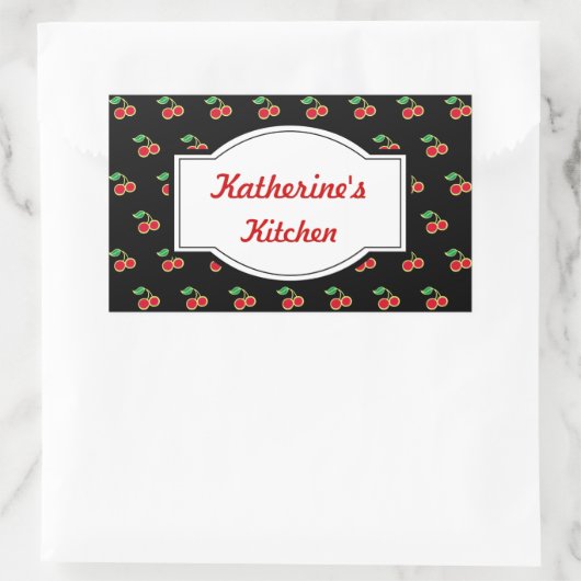 Cherry Kitchen Stickers (Tasche)