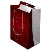 Cherry Lacquer Golden Star  Mittlere Geschenktüte (Vorderseite Schrägansicht)
