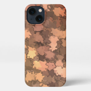 Cherry Leaf Camouflage iPhone Case 13 Hülle