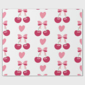 Cherry Liebe Charm Geschenkpapier (Flach)