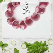 Cherry-Liebe Geschirrtuch (Gefaltet)