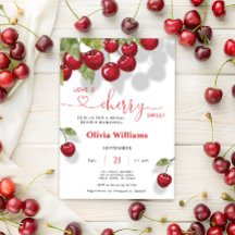 Cherry Liebe ist Sweet Bridal Brunch Party